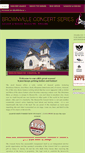 Mobile Screenshot of brownvilleconcertseries.com